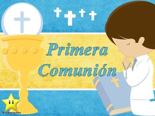 Kit Imprimible Primera Comunion Niño - Decoraciones, Cajitas e ... Kit Imprimible Primera Comunion Niño - Decoraciones, Cajitas e ...