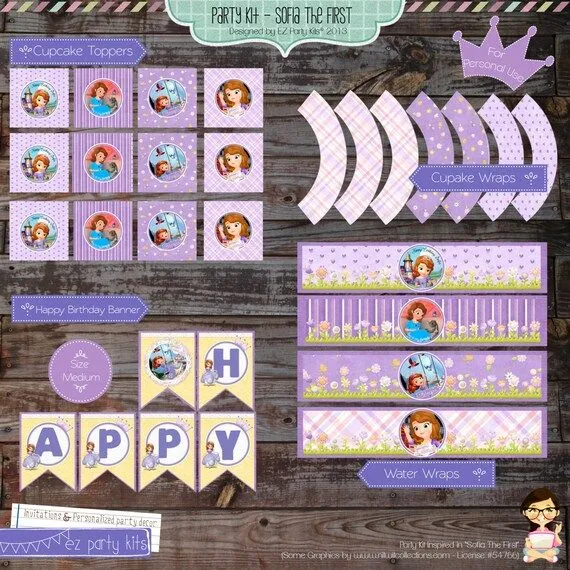 Cumpleaños de princesa sofía - Imagui