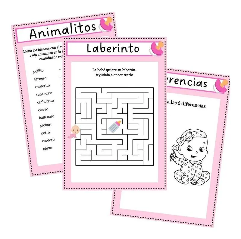 Kit Imprimible Loteria Baby Shower 50 Cuadros Formato Pdf Kit Imprimible Loteria Baby Shower 50 Cuadros Formato Pdf