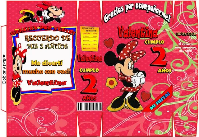 www.todoimprimibles.com: Kit Imprimible Minnie Roja www.todoimprimibles.com: Kit Imprimible Minnie Roja
