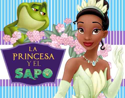 Kit Imprimible La Princesa y el Sapo - Decoraciones, Cajitas e ...