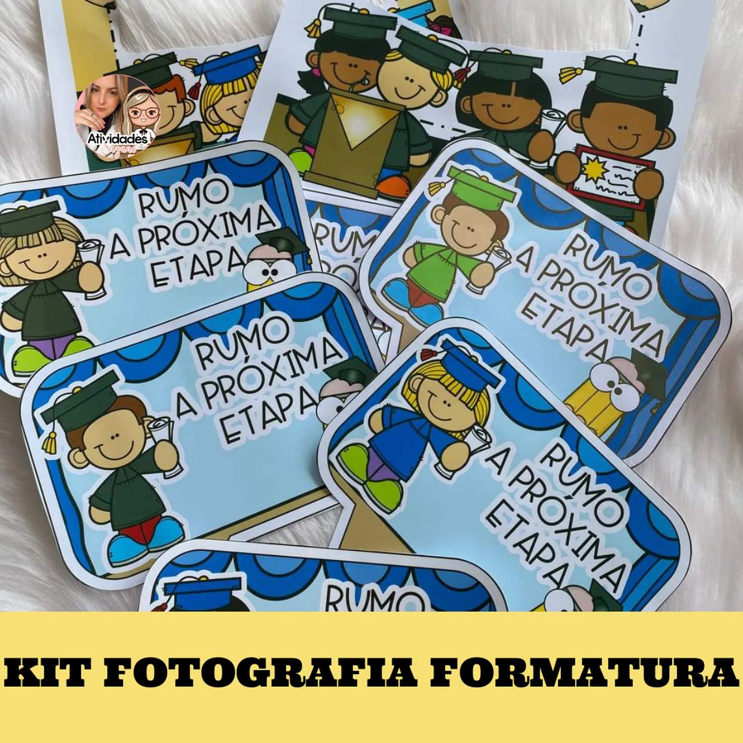 Kit moldura e plaquinha formatura – Loja atividades Suzano