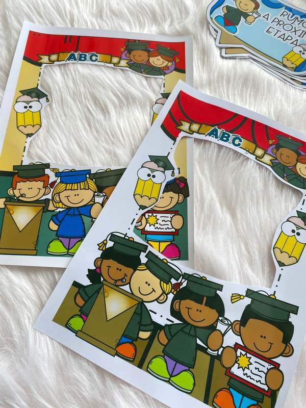 Kit moldura e plaquinha formatura – Loja atividades Suzano