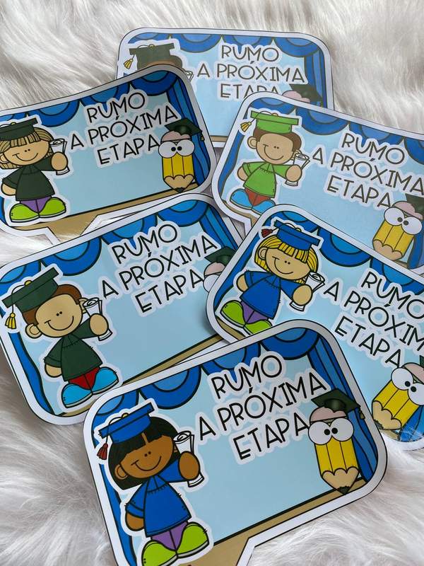 Kit moldura e plaquinha formatura – Loja atividades Suzano