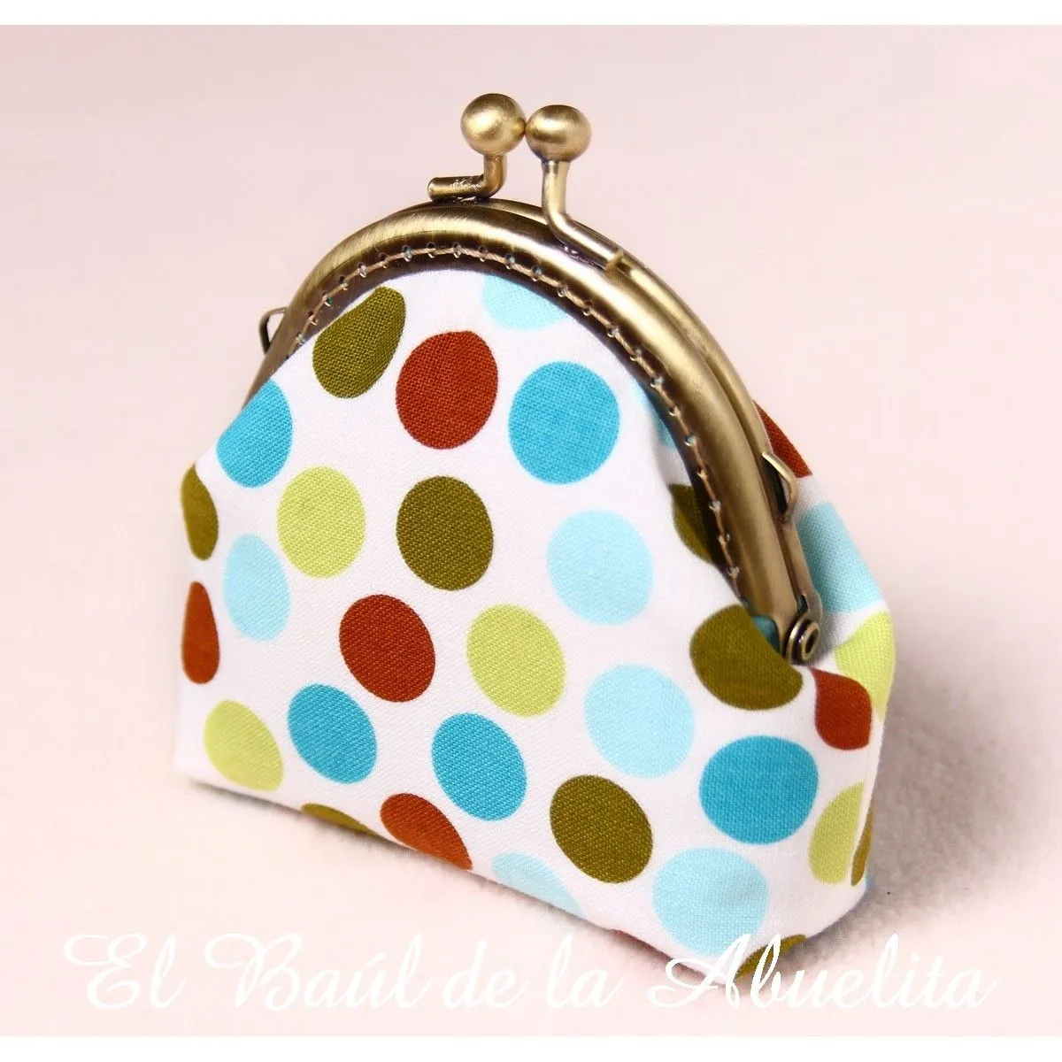 Kit monedero con boquilla Claudia (varias telas a elegir) - El ... Kit monedero con boquilla Claudia (varias telas a elegir) - El ...