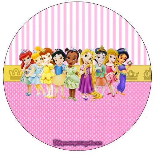 Kit de Princesas Baby para imprimir gratis | Princesas Disney Kit de Princesas Baby para imprimir gratis | Princesas Disney