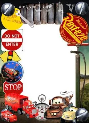 Kit de três molduras do filme Carros (PNG) | Amanhã é outro dia ... Kit de três molduras do filme Carros (PNG) | Amanhã é outro dia ...