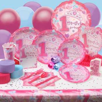 Kits para la decoración de la fiesta del primer año del bebé (niña ... Kits para la decoración de la fiesta del primer año del bebé (niña ...