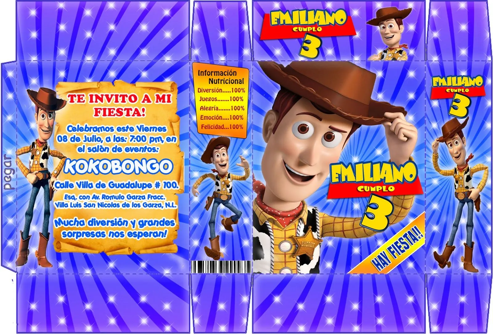 KITS IMPRIMIBLES: CAJITAS PERSONAJES