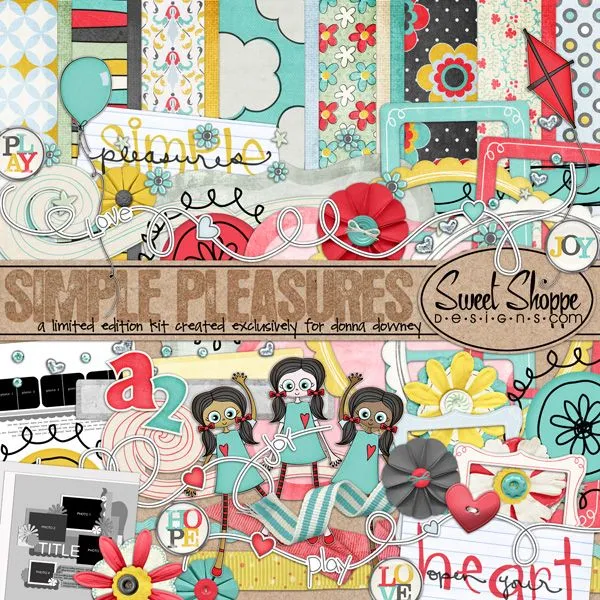 Kits de scrapbook 4. Scrapbook. | Ideas y material gratis para ...