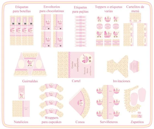KitsDeFiestaInfantiles: Kit de fiesta para Bautizo - modelo ... KitsDeFiestaInfantiles: Kit de fiesta para Bautizo - modelo ...