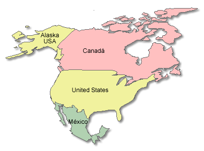 KM DE TURISMO: AMÉRICA - SUBREGION AMERICA DEL NORTE