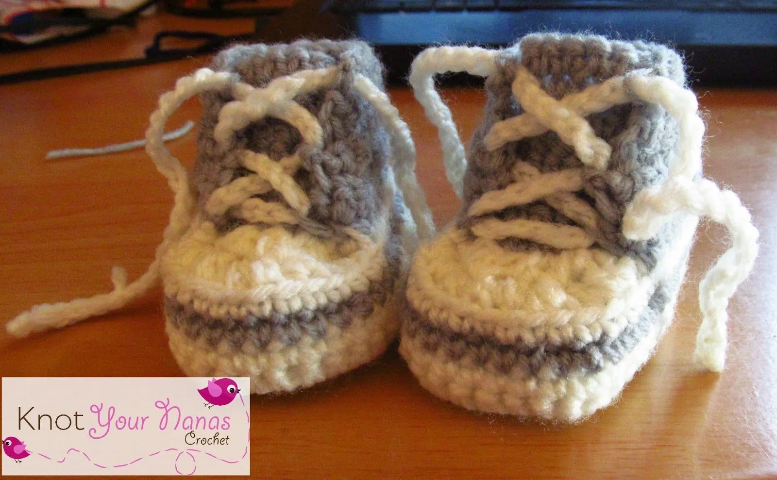 Knot Your Nana's Crochet: Crochet Converse Newborn High Tops Knot Your Nana's Crochet: Crochet Converse Newborn High Tops