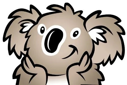 Koala en foami - Imagui