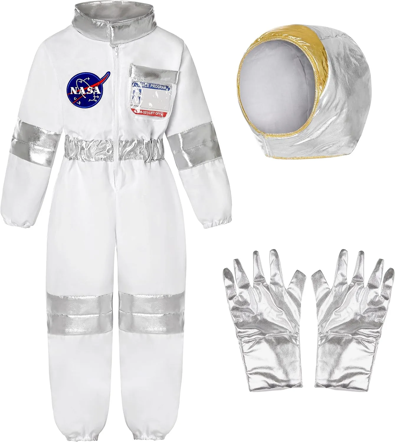 Koatobbor - Disfraz de astronauta de la NASA para niños, traje espacial unisex de Estados Unidos, disfraz de Halloween, blanco, 8 - 10 años : Amazon.com.mx: Juguetes y Juegos Koatobbor - Disfraz de astronauta de la NASA para niños, traje espacial unisex de Estados Unidos, disfraz de Halloween, blanco, 8 - 10 años : Amazon.com.mx: Juguetes y Juegos
