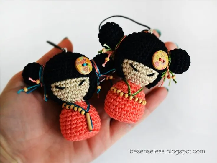 kokeshi amigurumi - airali handmade | amigurumi love | Pinterest