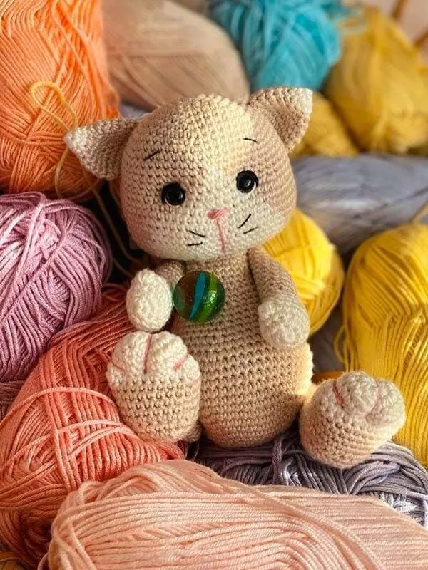 Kouki Gato PDF Amigurumi Patrón Gratis Paso a Paso - Lovelycraft Kouki Gato PDF Amigurumi Patrón Gratis Paso a Paso - Lovelycraft
