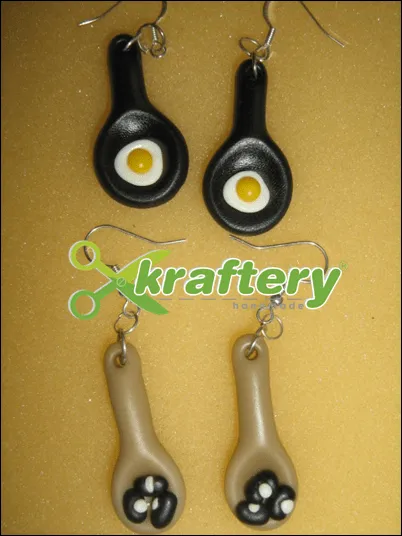 Kraftery Handmade: Aretes Divertidos