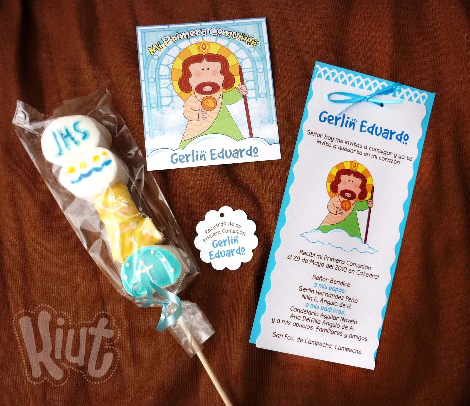 Krafty Invitaciones, Diseño y Arte: Primera Comunión Tematica San ... Krafty Invitaciones, Diseño y Arte: Primera Comunión Tematica San ...