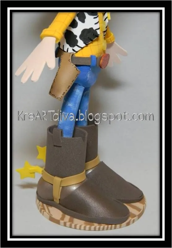 KreARTdiva: Fofucho Woody, Toy Story.