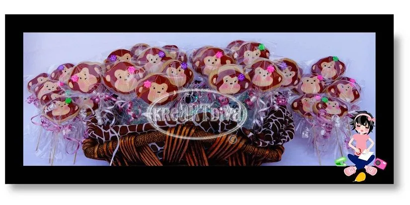 KreARTdiva: Galletas Changuitas, Baby Shower. KreARTdiva: Galletas Changuitas, Baby Shower.