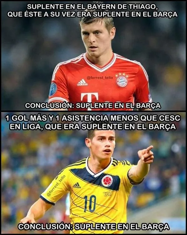 Si Kroos y James, fichajes estrella del Madrid, pelearían conmigo ... Si Kroos y James, fichajes estrella del Madrid, pelearían conmigo ...