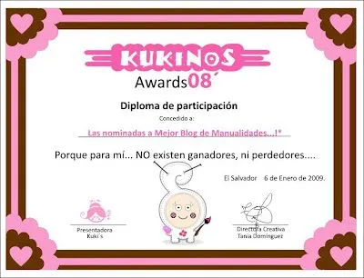 Kukis Blog: KUKINOS awards 08