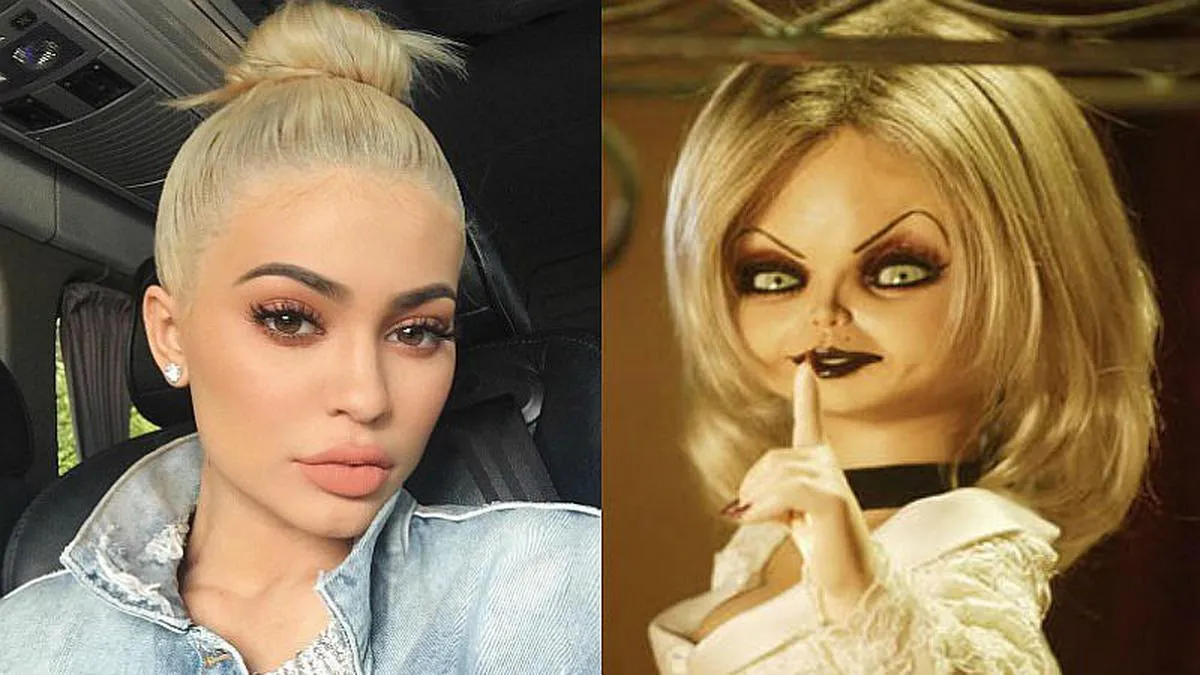 Kylie Jenner quiere imitar a Tiffany, la novia de Chucky? [FOTO] | MUJER |  OJO