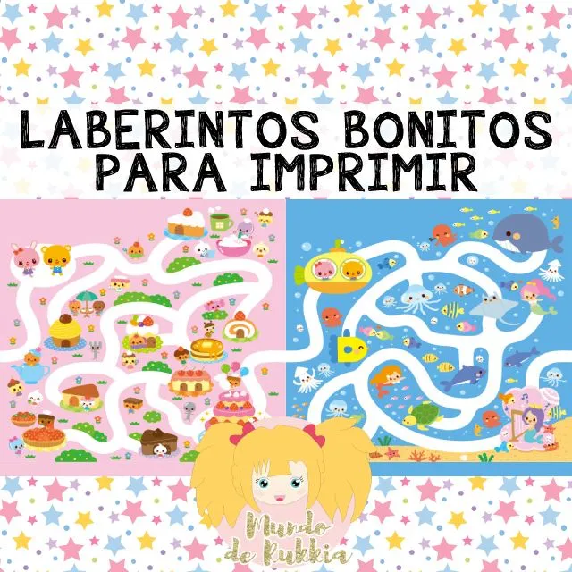 Laberintos Bonitos para Imprimir | Mundo de Rukkia Laberintos Bonitos para Imprimir | Mundo de Rukkia