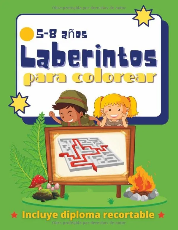 Laberintos para colorear: Cuaderno de divertidos rompecabezas para niños de 5-8 años | 60 laberintos con dibujos para colorear | 2 actividades en 1 ... para niños y niñas) by Sofía Libros educativos | Goodreads Laberintos para colorear: Cuaderno de divertidos rompecabezas para niños de 5-8 años | 60 laberintos con dibujos para colorear | 2 actividades en 1 ... para niños y niñas) by Sofía Libros educativos | Goodreads