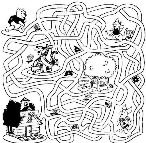 Laberintos para imprimir dificiles - Imagui