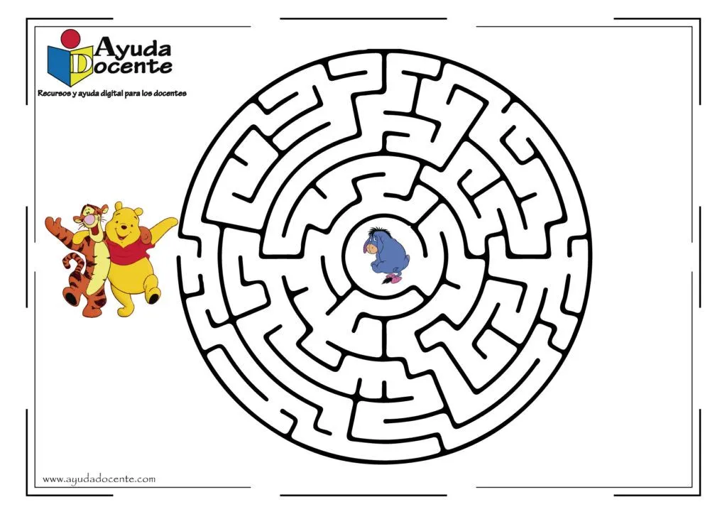 Laberintos para niños de diferentes edades - AYUDA DOCENTE Laberintos para niños de diferentes edades - AYUDA DOCENTE
