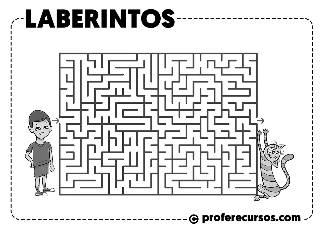 LABERINTOS para NIÑOS | PACK Completo para Imprimir LABERINTOS para NIÑOS | PACK Completo para Imprimir