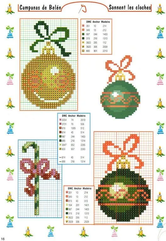 ENTRE LABORES Y BRUJAS: PUNTO DE CRUZ CUADROS BOLAS DE NAVIDAD ENTRE LABORES Y BRUJAS: PUNTO DE CRUZ CUADROS BOLAS DE NAVIDAD