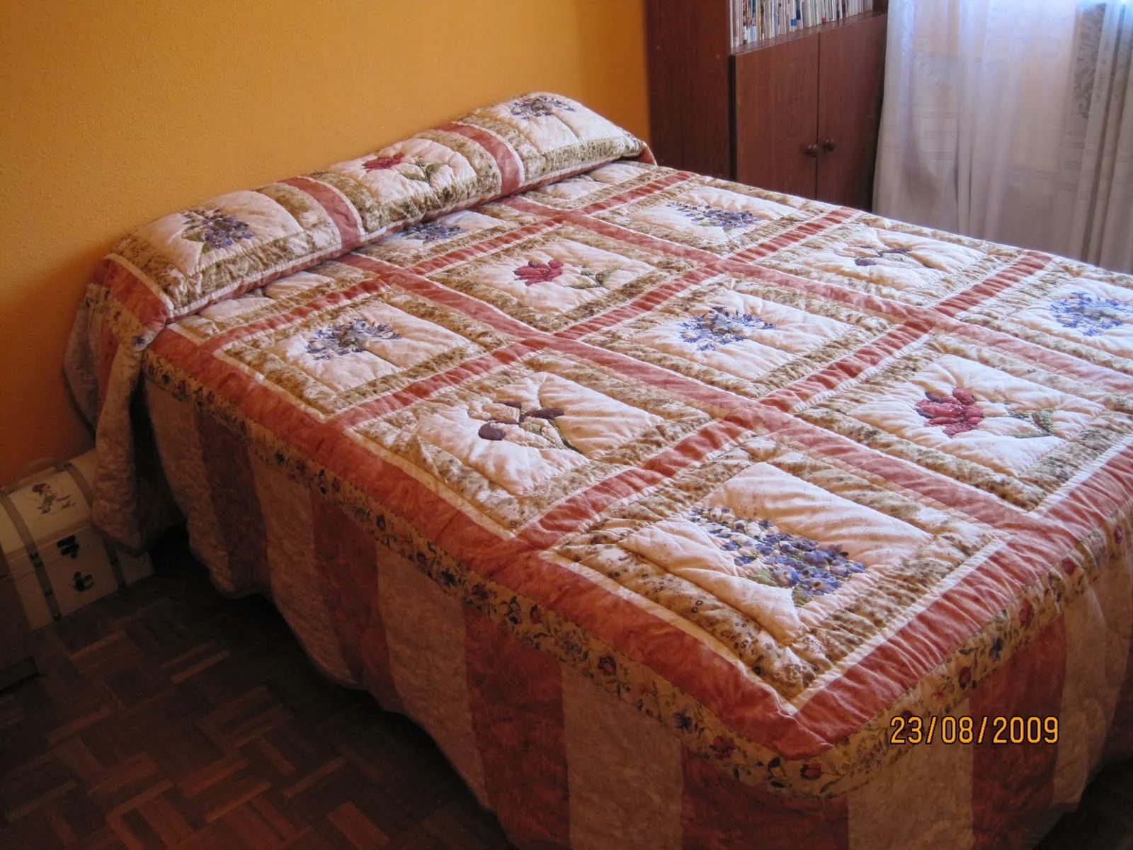 MIS LABORES: MI COLCHA DE PATCHWORK