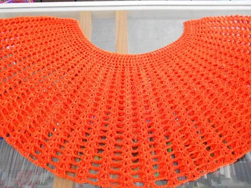 Mis labores en Crochet: Blusa "Mangas de Murcielago"