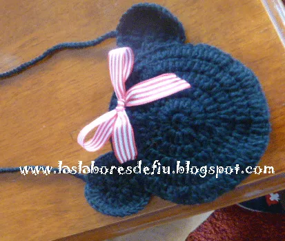 Las labores de Fiu: cartera minnie tejida, estuche reciclado ... Las labores de Fiu: cartera minnie tejida, estuche reciclado ...