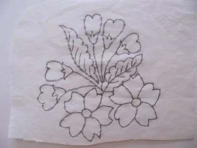 SoloBordado: Como se borda un dibujo a mano sobre la tela SoloBordado: Como se borda un dibujo a mano sobre la tela