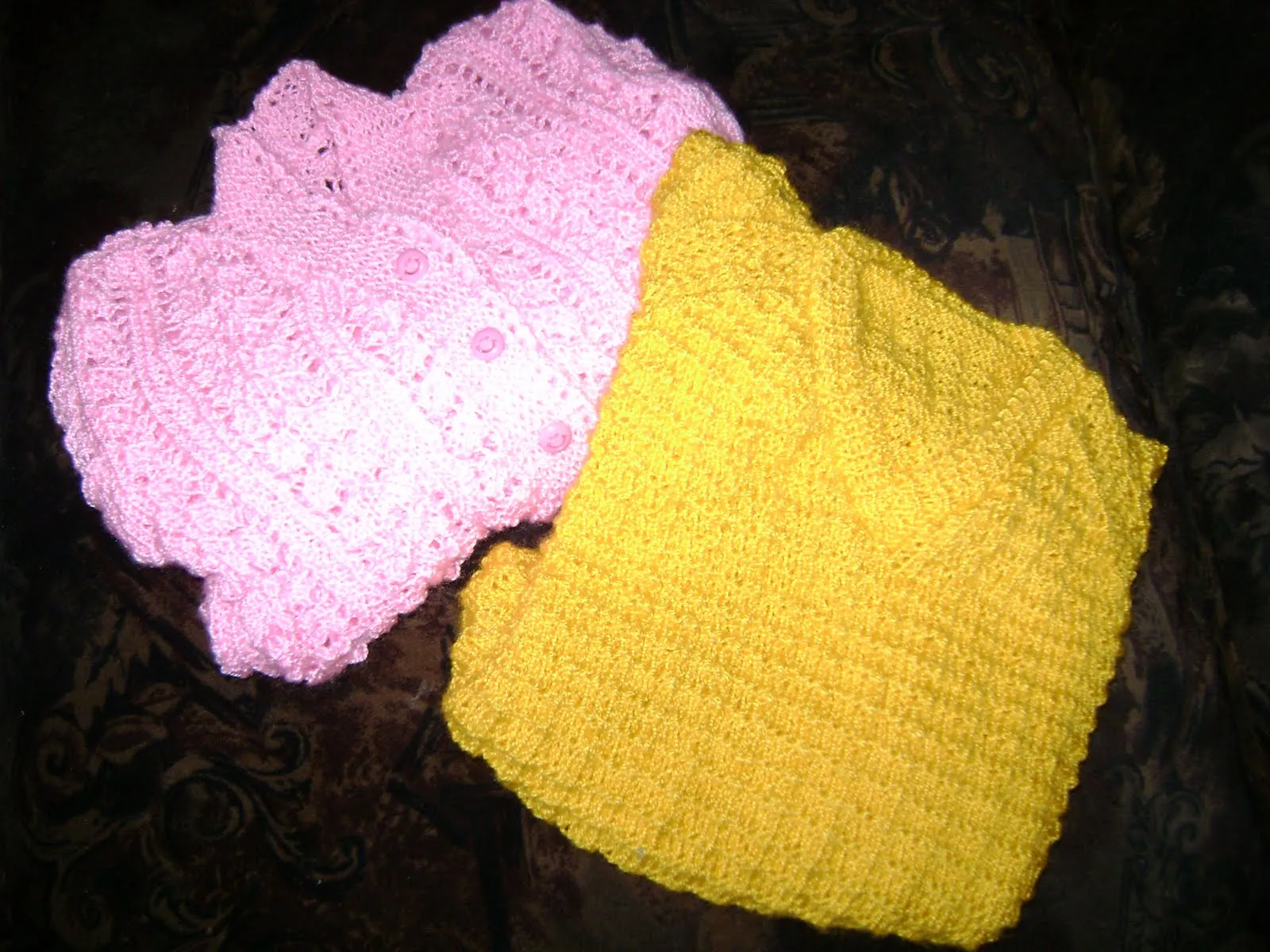 mis labores de punto y crochet: tejidos a palillos