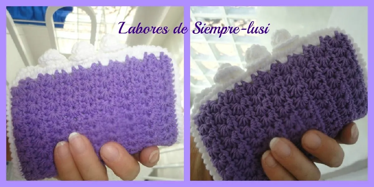 Labores de siempre: Cartera guarda agujas de ganchillo Labores de siempre: Cartera guarda agujas de ganchillo