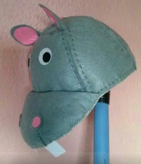 LadyBug Rey: Gorritas de animales en fieltro. LadyBug Rey: Gorritas de animales en fieltro.