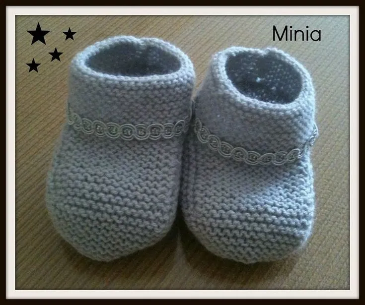 Laetiquetadelana Tutoriales: Patucos para bebe | para bebés ...