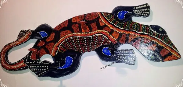 lagartija | Aprender manualidades es facilisimo.