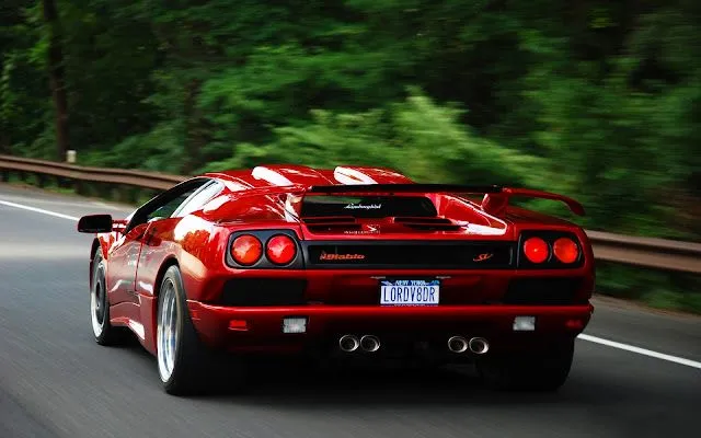 Lamborghini Diablo Rojo - Fondos de Pantalla HD - Wallpapers HD Lamborghini Diablo Rojo - Fondos de Pantalla HD - Wallpapers HD