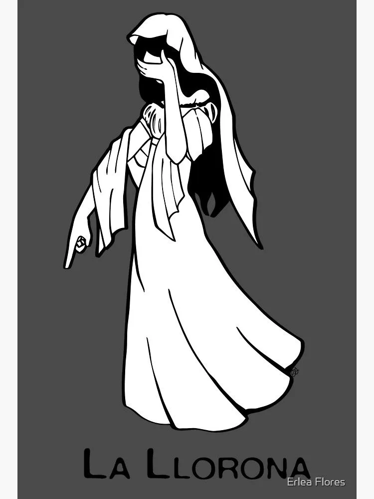 Lámina artística for Sale con la obra «La llorona» de Erlea Flores | Redbubble Lámina artística for Sale con la obra «La llorona» de Erlea Flores | Redbubble