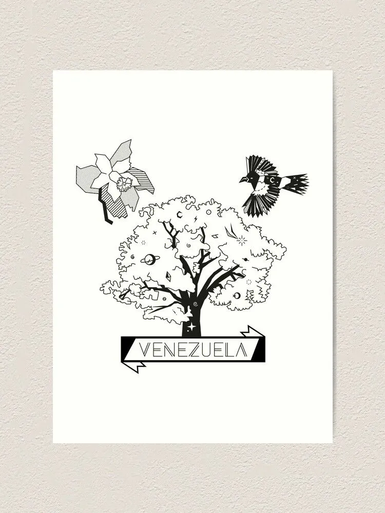 Lámina artística for Sale con la obra «Orquidea, Turpial y Araguaney» de C A R O L I N A C R E S P O | Redbubble Lámina artística for Sale con la obra «Orquidea, Turpial y Araguaney» de C A R O L I N A C R E S P O | Redbubble