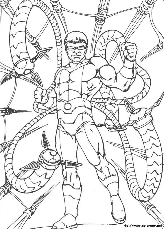 Dibujos de Spiderman para colorear en Colorear.net Dibujos de Spiderman para colorear en Colorear.net