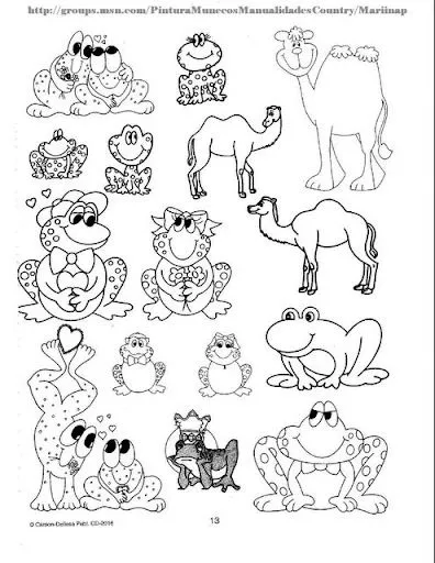 LAMINAS CON ANIMALES SALVAJES PARA COLOREAR LAMINAS CON ANIMALES SALVAJES PARA COLOREAR