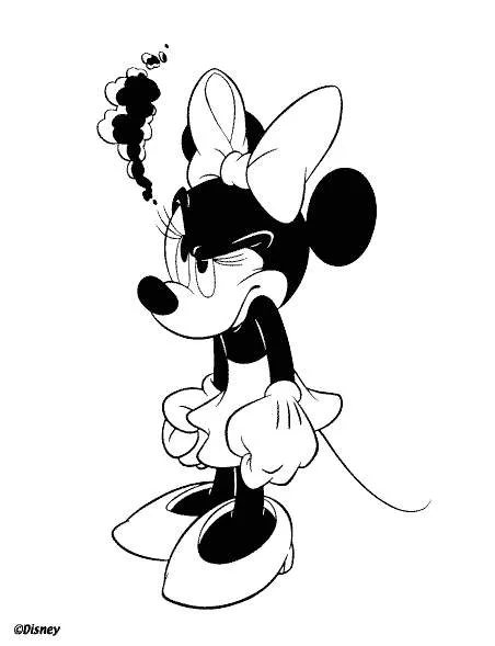 Imágenes de Minnie en blanco y negro - Imagui Imágenes de Minnie en blanco y negro - Imagui