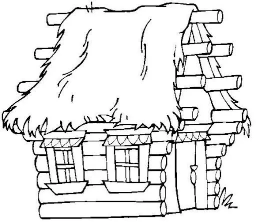 LAMINAS DE CASAS PARA PINTAR Y COLOREAR